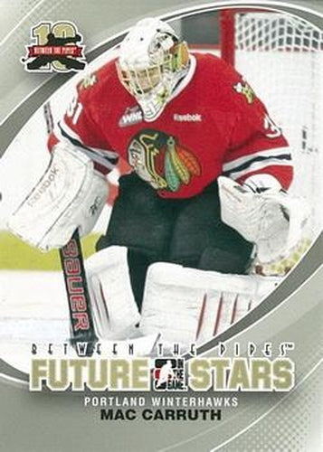 #7 Mac Carruth - Portland Winterhawks - 2011-12 In The Game Between The Pipes Hockey