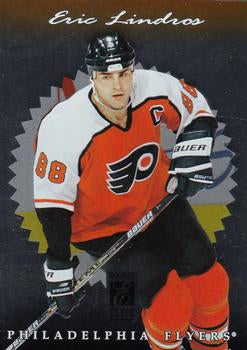 #7 Eric Lindros - Philadelphia Flyers - 1996-97 Donruss Elite Hockey
