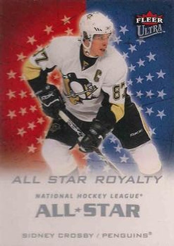 #ASR7 Sidney Crosby - Pittsburgh Penguins - 2008-09 Ultra - All-Star Royalty Hockey
