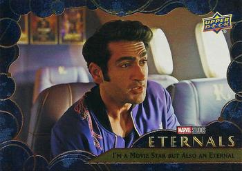 #7 I'm a Movie Star But Also an Eternal - 2023 Upper Deck Marvel Eternals