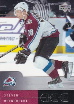 #67 Steven Reinprecht - Colorado Avalanche - 2000-01 Upper Deck Ice Hockey