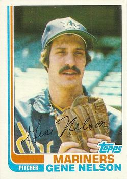 #80T Gene Nelson - Seattle Mariners - 1982 Topps Traded Baseball