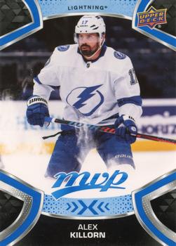 #80 Alex Killorn - Tampa Bay Lightning - 2021-22 Upper Deck MVP - Blue Hockey
