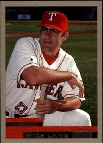 #T80 Mike Lamb - Texas Rangers - 2000 Topps Traded & Rookies Baseball