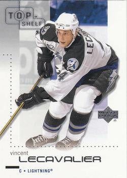 #80 Vincent Lecavalier - Tampa Bay Lightning - 2002-03 Upper Deck Top Shelf Hockey