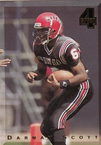 #80 Darnay Scott - San Diego State Aztecs / Cincinnati Bengals - 1994 Classic Four Sport