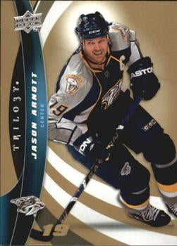 #80 Jason Arnott - Nashville Predators - 2009-10 Upper Deck Trilogy Hockey