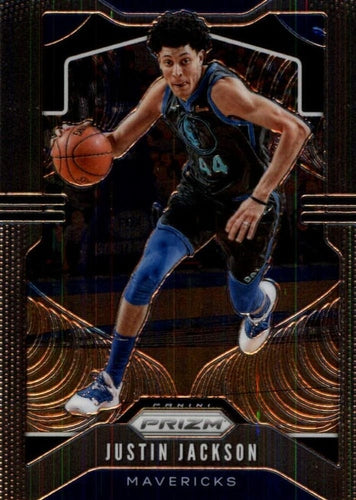 #80 Justin Jackson - Dallas Mavericks - 2019-20 Panini Prizm Basketball