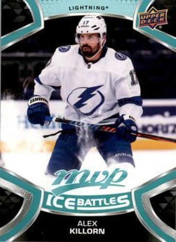 #80 Alex Killorn - Tampa Bay Lightning - 2021-22 Upper Deck MVP - Ice Battles Hockey