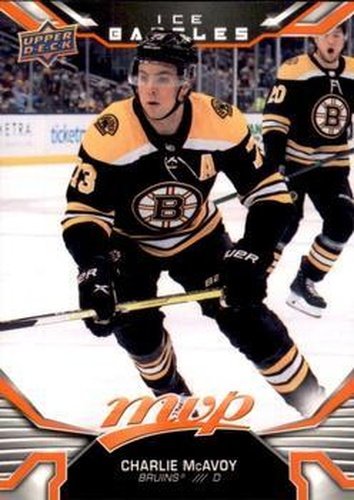 #80 Charlie McAvoy - Boston Bruins - 2022-23 Upper Deck MVP - Ice Battles Hockey