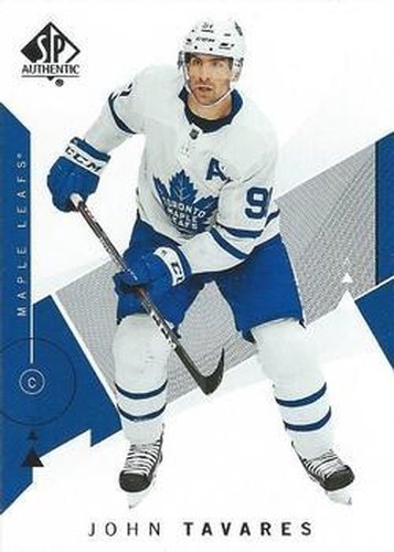 #80 John Tavares - Toronto Maple Leafs - 2018-19 SP Authentic Hockey