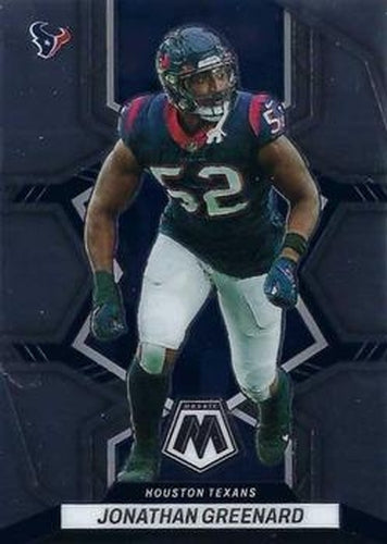 #80 Jonathan Greenard - Houston Texans - 2022 Panini Mosaic Football