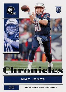 #80 Mac Jones - New England Patriots - 2021 Panini Chronicles Football
