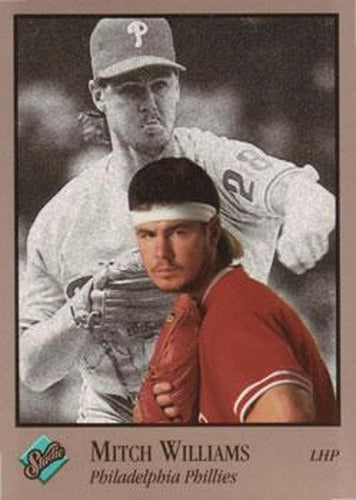#80 Mitch Williams - Philadelphia Phillies - 1992 Studio Baseball