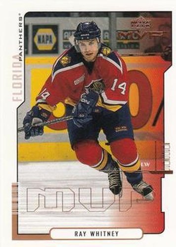 #80 Ray Whitney - Florida Panthers - 2000-01 Upper Deck MVP Hockey