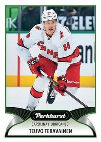 #80 Teuvo Teravainen - Carolina Hurricanes - 2021-22 Parkhurst Hockey