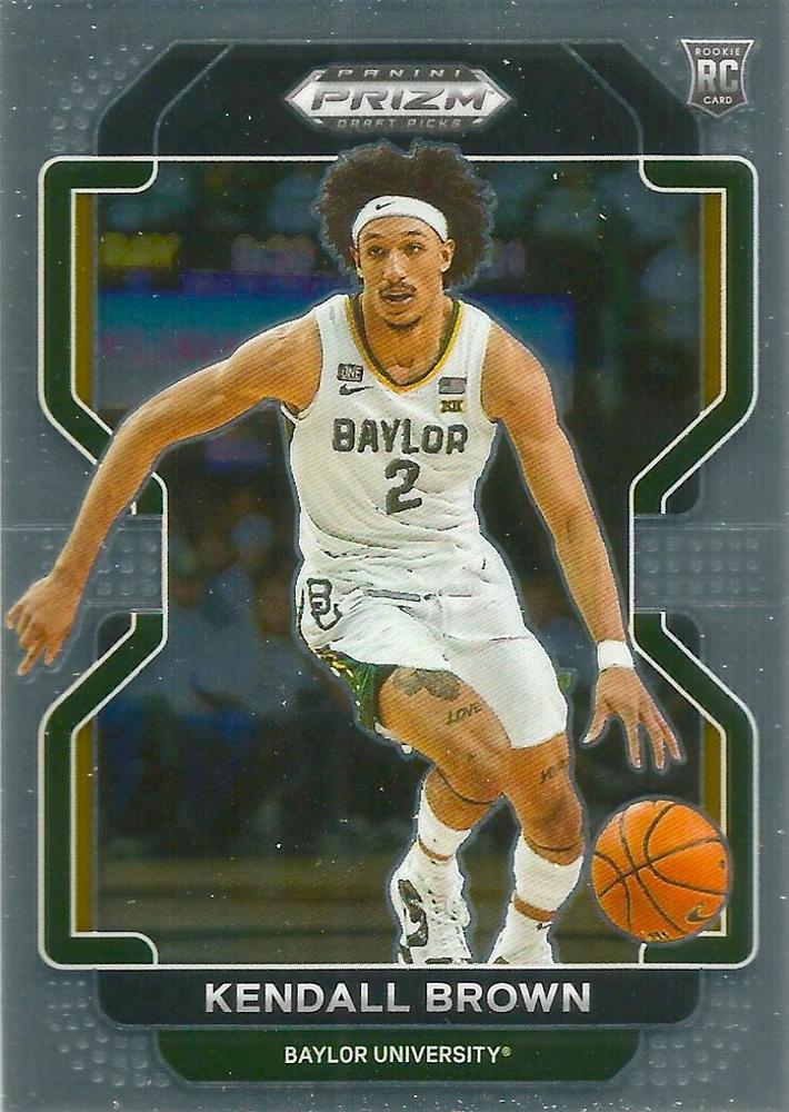 #80 Kendall Brown - Baylor Bears - 2022 Panini Prizm Draft Picks Basketball