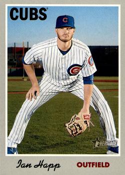 #80 Ian Happ - Chicago Cubs - 2019 Topps Heritage Baseball
