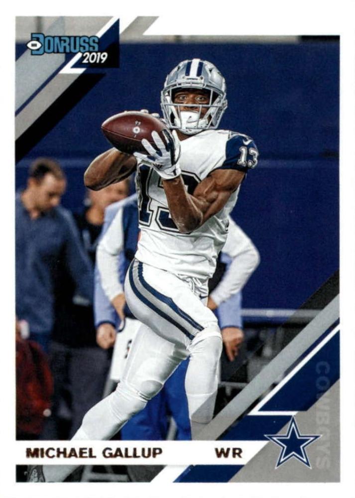 #80 Michael Gallup - Dallas Cowboys - 2019 Donruss Football