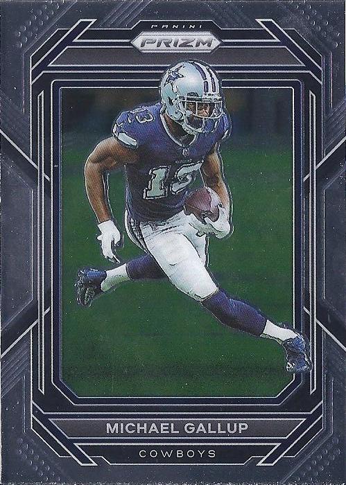#80 Michael Gallup - Dallas Cowboys - 2022 Panini Prizm Football