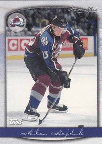 #81 Milan Hejduk - Colorado Avalanche - 1999-00 Topps Premier Plus Hockey