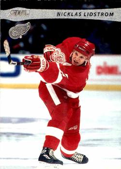 #81 Nicklas Lidstrom - Detroit Red Wings - 2001-02 Stadium Club Hockey