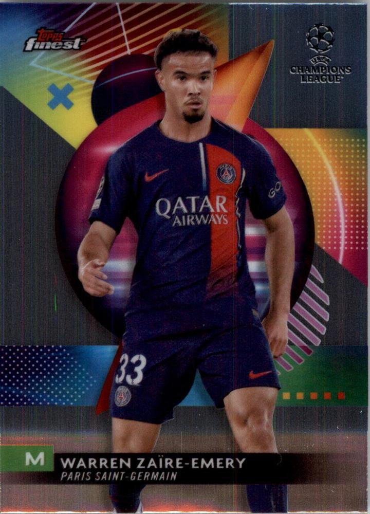 #81 Warren Zaïre-Emery - Paris Saint-Germain - 2023-24 Finest UEFA Club Competitions Soccer