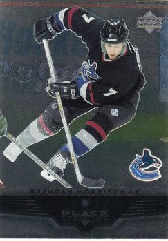 #81 Brendan Morrison - Vancouver Canucks - 2005-06 Upper Deck Black Diamond Hockey