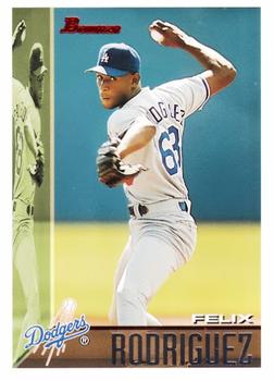 #81 Felix Rodriguez - Los Angeles Dodgers - 1995 Bowman Baseball