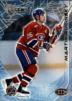 #81 Martin Rucinsky - Montreal Canadiens - 2000-01 Topps Stars Hockey