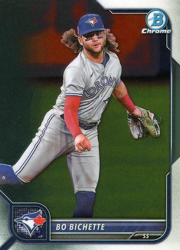 #81 Bo Bichette - Toronto Blue Jays - 2022 Bowman Chrome Baseball