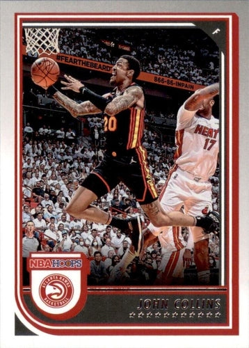 #81 John Collins - Atlanta Hawks - 2022-23 Hoops Basketball
