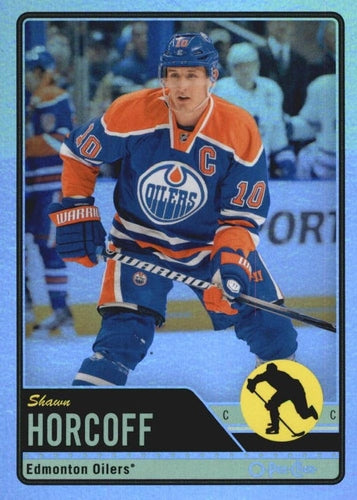 #81 Shawn Horcoff - Edmonton Oilers - 2012-13 O-Pee-Chee - Rainbow Hockey