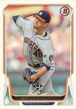 #81 Jarred Cosart - Houston Astros - 2014 Bowman Baseball