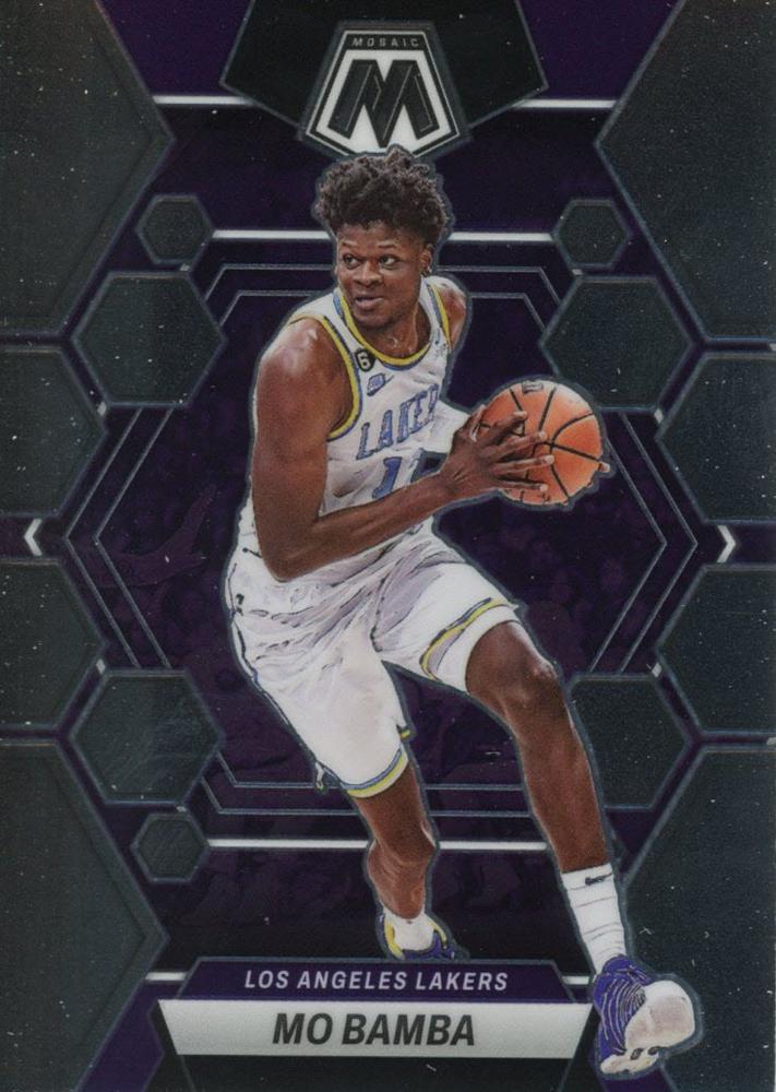 #81 Mo Bamba - Los Angeles Lakers - 2022-23 Panini Mosaic Basketball