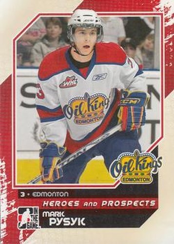 #81 Mark Pysyk - Edmonton Oil Kings - 2010-11 In The Game Heroes and Prospects Hockey