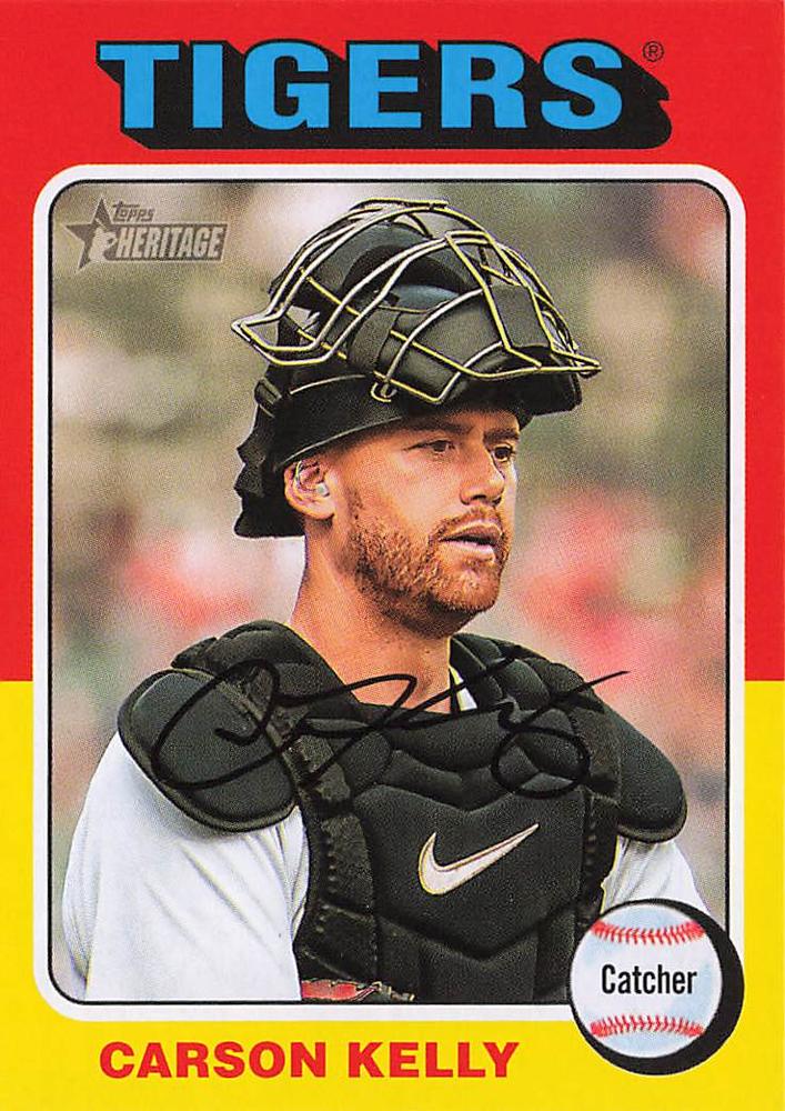 #81 Carson Kelly - Detroit Tigers - 2024 Topps Heritage Baseball