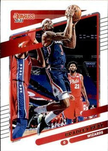 #81 Bradley Beal - Washington Wizards - 2021-22 Donruss Basketball