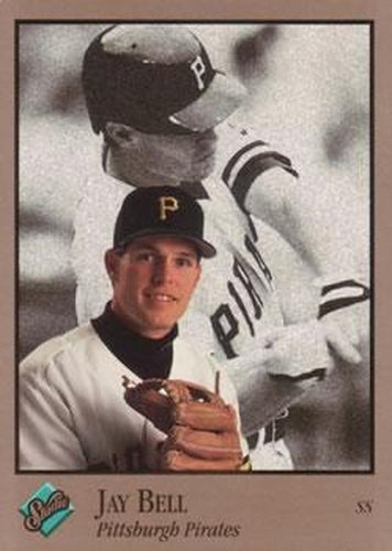 #81 Jay Bell - Pittsburgh Pirates - 1992 Studio Baseball