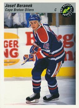 #81 Josef Beranek - Cape Breton Oilers - 1993 Classic Pro Prospects Hockey