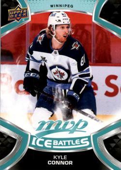 #81 Kyle Connor - Winnipeg Jets - 2021-22 Upper Deck MVP - Ice Battles Hockey
