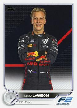 #81 Liam Lawson - Carlin - 2022 Topps Formula 1 Racing