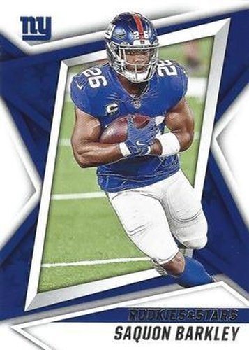 #81 Saquon Barkley - New York Giants - 2021 Panini Rookies & Stars Football