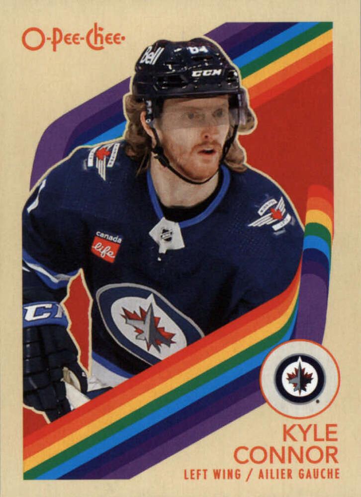 #81 Kyle Connor - Winnipeg Jets - 2023-24 O-Pee-Chee - Retro Hockey