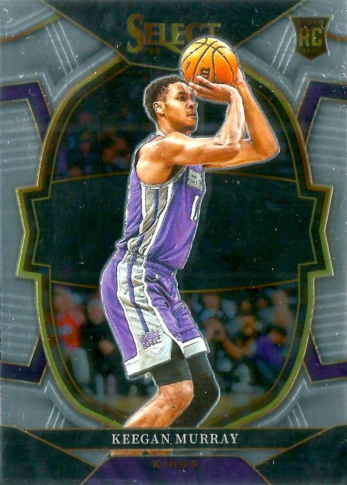 #81 Keegan Murray - Sacramento Kings - 2022-23 Panini Select Basketball