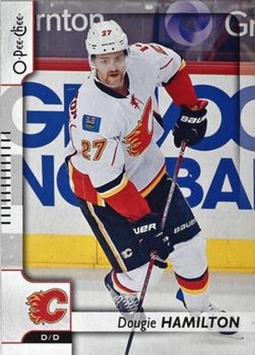 #81 Dougie Hamilton - Calgary Flames - 2017-18 O-Pee-Chee Hockey