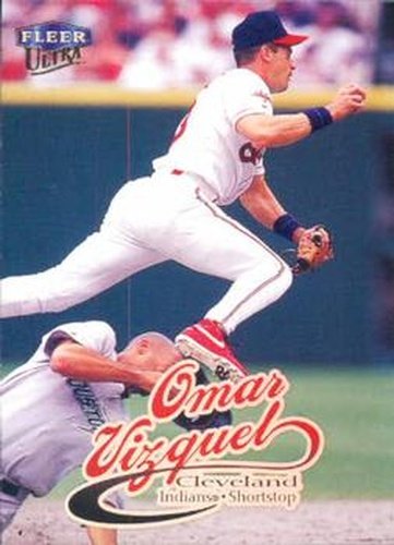 #81 Omar Vizquel - Cleveland Indians - 1999 Ultra Baseball