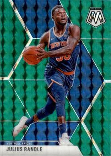 #81 Julius Randle - New York Knicks - 2019-20 Panini Mosaic - Green Prizm Basketball