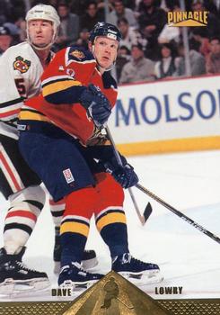 #81 Dave Lowry - Florida Panthers - 1996-97 Pinnacle Hockey