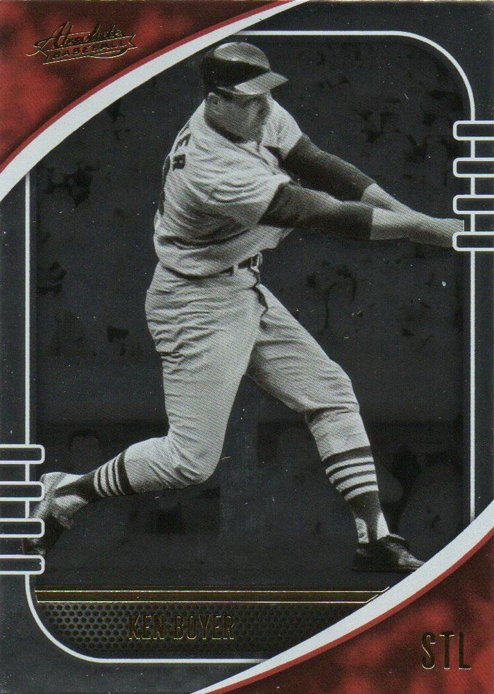 #81 Ken Boyer - St. Louis Cardinals - 2021 Panini Absolute Baseball